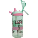 Disney Marie Little Lady műanyag szívószálas kulacs akasztóval 450 ml Disney Marie Little Lady műanyag szívószálas kulacs akasztóval 450 ml