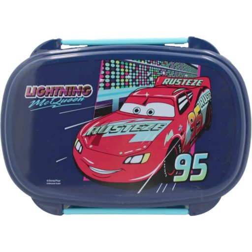 Disney Verdák RPM szendvicsdoboz + evőeszköz szett