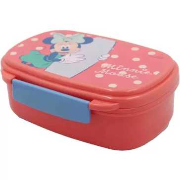 Disney Minnie Summer szendvicsdoboz + evőeszköz szett
