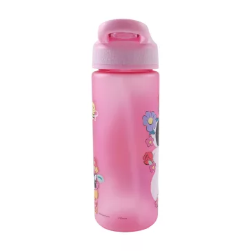   Disney Minnie Kindness műanyag matt szívószálas kulacs 600 ml