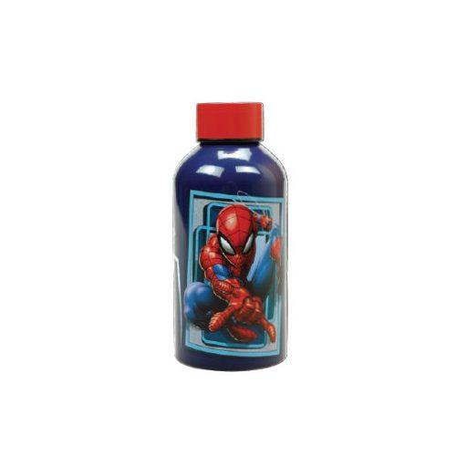 Pókember World alumínium kulacs csavaros kupakkal 500 ml