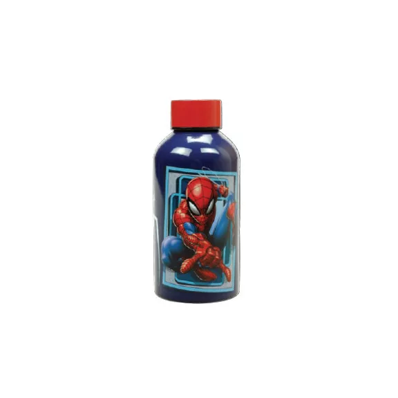 Pókember World alumínium kulacs csavaros kupakkal 500 ml