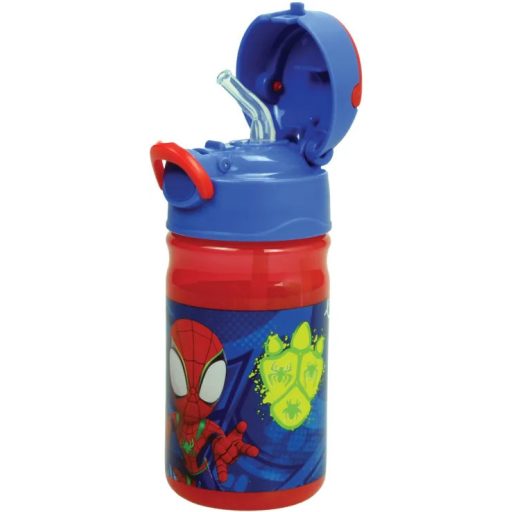 Pókember Spidey Dino Webs műanyag kulacs akasztóval 350 ml