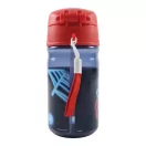 Pókember Spidey Glow műanyag szívószálas kulacs akasztóval 350 ml