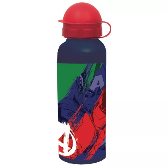 Bosszúállók Multicolour alumínium kulacs ivókupakkal 520 ml Bosszúállók Multicolour alumínium kulacs ivókupakkal 520 ml