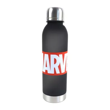 Marvel Black műanyag kulacs csavaros kupakkal 750 ml