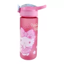 Hello Kitty Unicorn műanyag matt szívószálas kulacs 600 ml Hello Kitty Unicorn műanyag matt szívószálas kulacs 600 ml