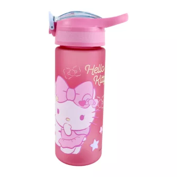   Hello Kitty Unicorn műanyag matt szívószálas kulacs 600 ml
