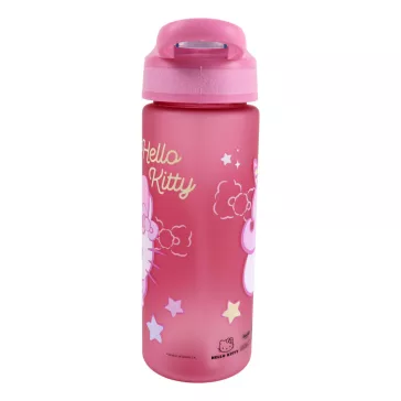   Hello Kitty Unicorn műanyag matt szívószálas kulacs 600 ml