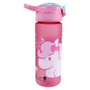 Hello Kitty Unicorn műanyag matt szívószálas kulacs 600 ml Hello Kitty Unicorn műanyag matt szívószálas kulacs 600 ml