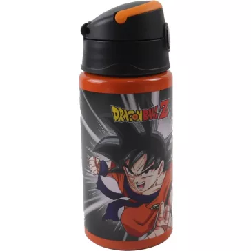   Dragon Ball Z-Fighter alumínium szívószálas kulacs akasztóval 500 ml