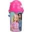 Barbie Happy Thoughts műanyag szívószálas kulacs akasztóval 500 ml