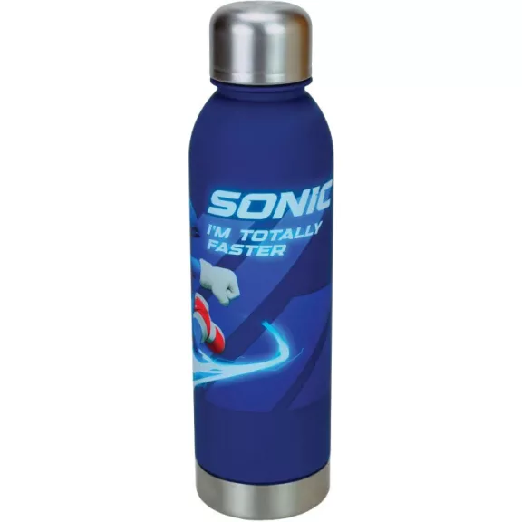 Sonic a sündisznó Brawn műanyag kulacs csavaros kupakkal 750 ml