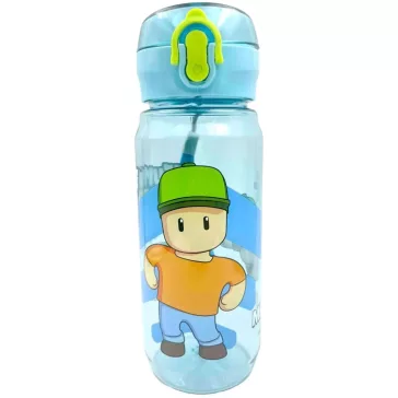 Stumble Guys All Day műanyag kulacs akasztóval 600 ml