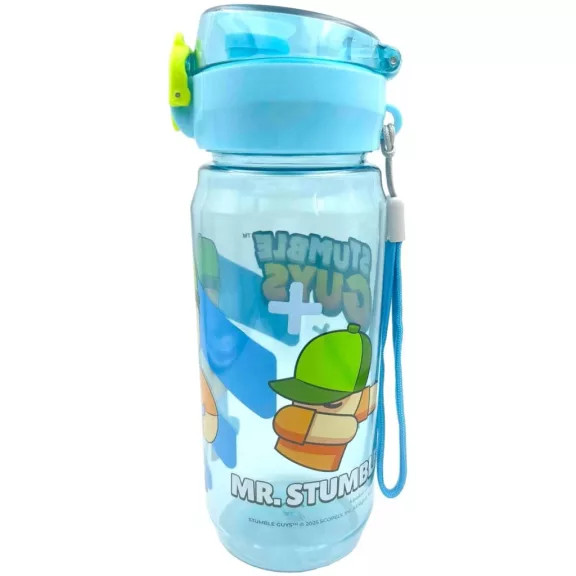 Stumble Guys All Day műanyag kulacs akasztóval 600 ml