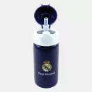 Real Madrid Blue alumínium szívószálas kulacs 500 ml Real Madrid Blue alumínium szívószálas kulacs 500 ml