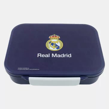   Real Madrid Blue több rekeszes uzsonnás doboz, szendvicsdoboz