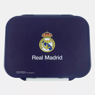   Real Madrid Blue több rekeszes uzsonnás doboz, szendvicsdoboz