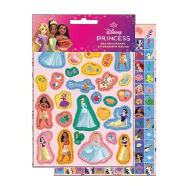 Disney Hercegnők Spring 600 darabos matrica szett