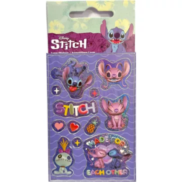   Disney Lilo és Stitch, A csillagkutya Made for each other hologrammos matrica szett