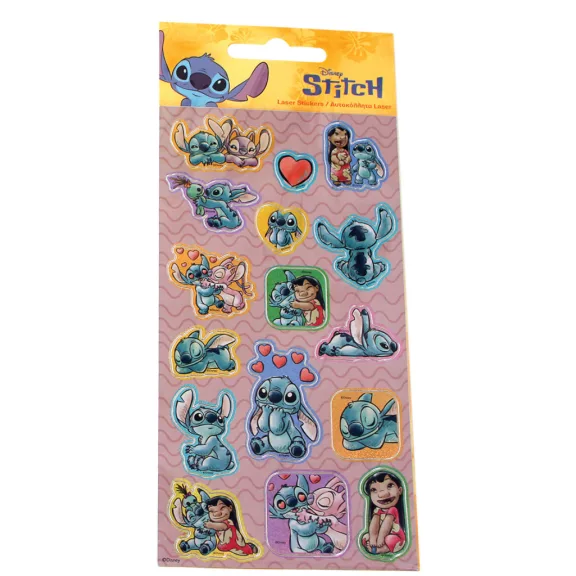 Disney Lilo és Stitch, A csillagkutya Wave hologrammos matrica szett Disney Lilo és Stitch, A csillagkutya Wave hologrammos matrica szett