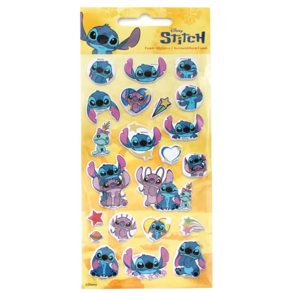 Disney Lilo és Stitch, A csillagkutya Star pufi szivacs matrica szett Disney Lilo és Stitch, A csillagkutya Star pufi szivacs matrica szett