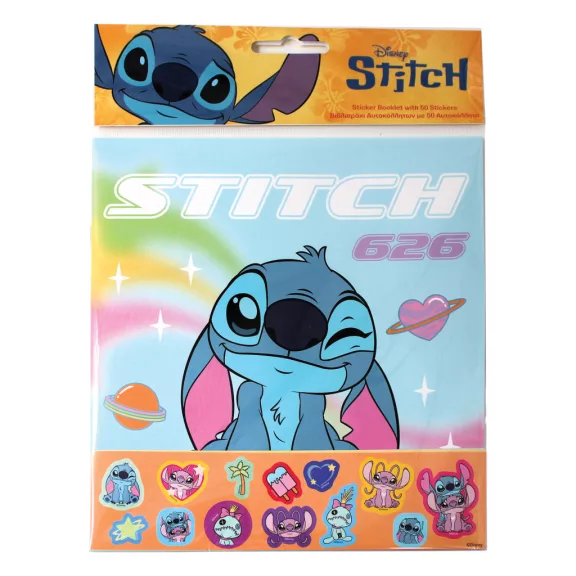 Disney Lilo és Stitch, A csillagkutya Universe matricás album 50 db matricával Disney Lilo és Stitch, A csillagkutya Universe matricás album 50 db matricával