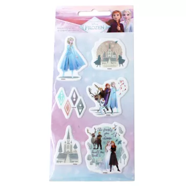 Disney Jégvarázs Castle pufi szivacs matrica szett