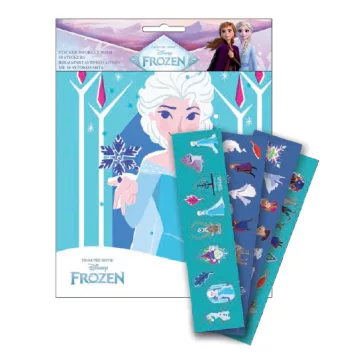 Disney Jégvarázs Elsa matricás album 50 db matricával