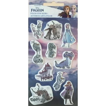 Disney Jégvarázs Cool pufi szivacs matrica szett