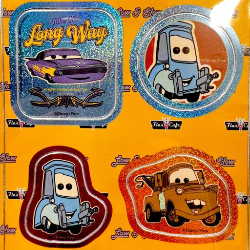 Disney Verdák Long Way hologrammos matrica szett