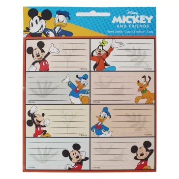Disney Mickey Fun füzetcímke 16 db-os