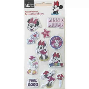 Disney Minnie Feel Good pufi szivacs matrica szett