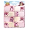 Disney Játékháború Lotso füzetcímke 16 db-os