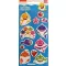 Baby Shark Aquatic pufi szivacs matrica szett
