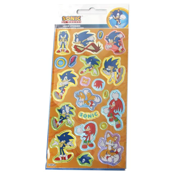 Sonic a sündisznó Sega hologrammos matrica szett Sonic a sündisznó Sega hologrammos matrica szett