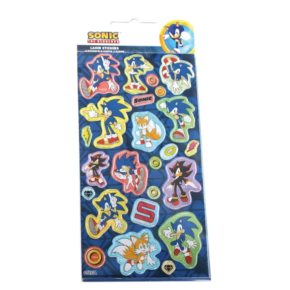 Sonic a sündisznó Magic Rings hologrammos matrica szett Sonic a sündisznó Magic Rings hologrammos matrica szett