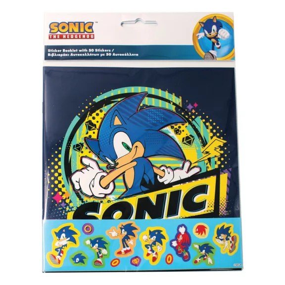 Sonic a sündisznó Thunder matricás album 50 db matricával Sonic a sündisznó Thunder matricás album 50 db matricával