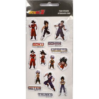 Dragon Ball Gohan pufi szivacs matrica szett