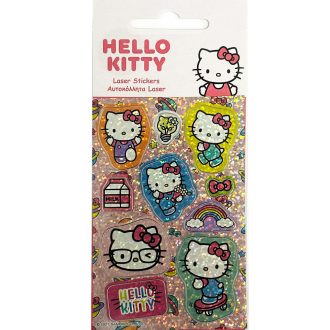 Hello Kitty Shining Milk hologrammos matrica szett
