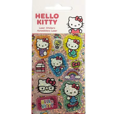 Hello Kitty Shining Milk hologrammos matrica szett