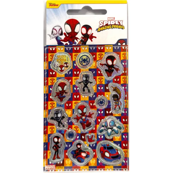 Pókember Spidey Power hologrammos matrica szett Pókember Spidey Power hologrammos matrica szett