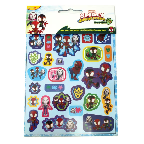 Pókember Spidey Dino-Webs 600 darabos matrica szett Pókember Spidey Dino-Webs 600 darabos matrica szett
