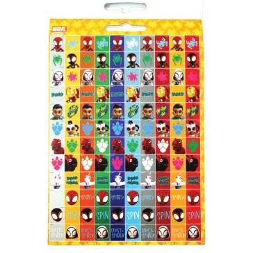 Pókember Spidey Dino-Webs 600 darabos matrica szett