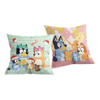 Bluey Winter Karácsonyi párna, díszpárna 40x40 cm