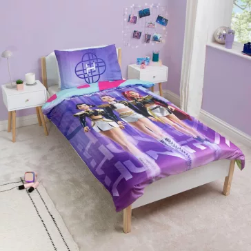   K-pop Démonvadászok Battle kétoldalas ágyneműhuzat 140×200cm, 70x90 cm microfibre