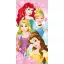 Disney Hercegnők Royal fürdőlepedő, strand törölköző 70x140cm
