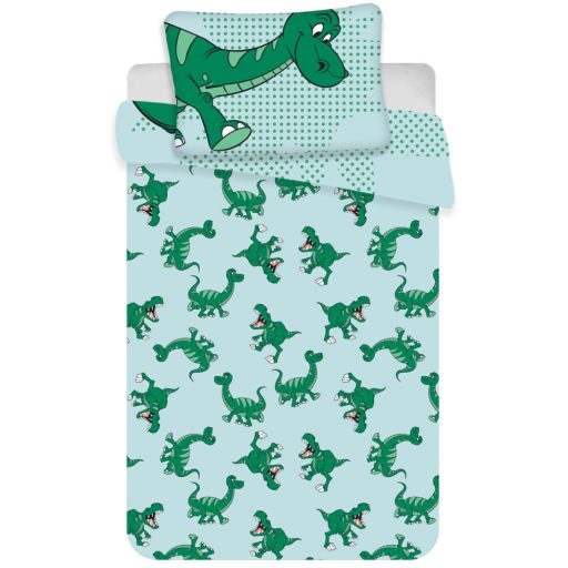 Disney Mickey Dino gyerek, ovis ágyneműhuzat 100×135cm, 40×60 cm