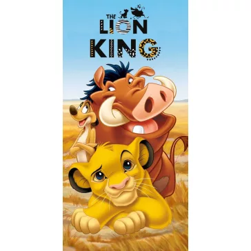   Disney Az Oroszlánkirály Pride Lands Trio fürdőlepedő, strand törölköző 70x140cm