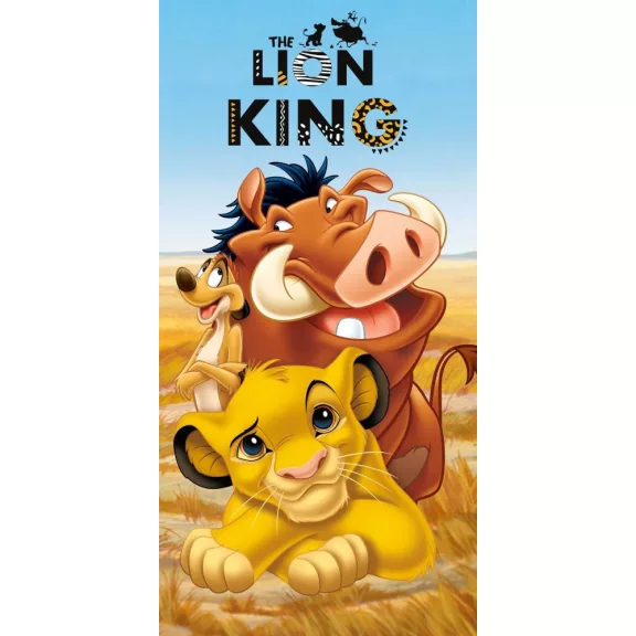 Disney Az Oroszlánkirály Pride Lands Trio fürdőlepedő, strand törölköző 70x140cm Disney Az Oroszlánkirály Pride Lands Trio fürdőlepedő, strand törölköző 70x140cm